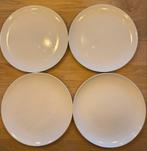 Set: Witte IKEA borden en kommen- gebruikt, Ophalen, Gebruikt, Keramiek, Bord(en)