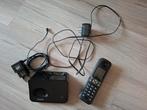 Philips huis telefoon set zwart, Telecommunicatie, Vaste telefoons | Handsets en Draadloos, Ophalen, Zo goed als nieuw, 1 handset