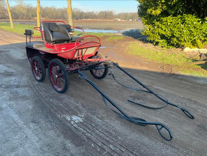 Marathonwagen koets recreatie wagen rijtuig marathon wagen, Dieren en Toebehoren, Rijtuigen en Koetsen, Gebruikt, Marathonwagen