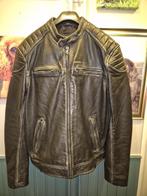 Stoer zwart leer motorjack van het merk superdry, Motoren, Superdry, Heren, Jas | leer, Ophalen of Verzenden