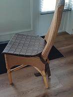 4 mooie Lloyd Loom eetkamer stoelen, Gebruikt, Ophalen