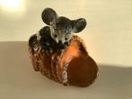 Goebel Spaarpot Muis, Gebruikt, Porselein of Keramiek, Schaal, Ophalen of Verzenden