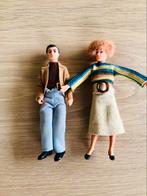Vintage Lundby poppenhuis vader en moeder, Verzamelen, Verzenden, Gebruikt, Poppenhuis