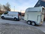 🐎 Henra 2paards trailer polyester paardentrailer 2-paards, Dieren en Toebehoren, Paarden en Pony's | Trailers en Aanhangwagens