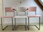 3 Gispen buisstoelen 108 een stoel met bakelieten armleuning, Ophalen, Gebruikt
