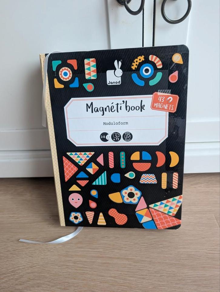 Janod Magnetibook Moduloform - Educatief Speelgoed compleet, Kinderen en Baby's, Speelgoed | Educatief en Creatief, Zo goed als nieuw