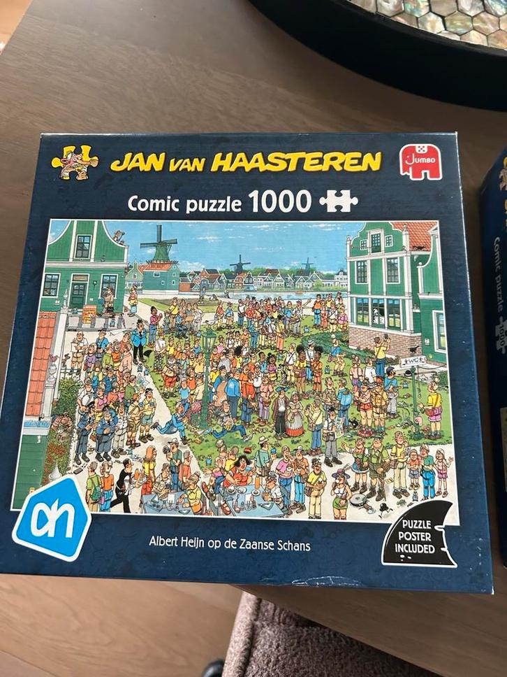 Jan van Haasteren Puzzel - Uren Puzzelplezier!, Hobby en Vrije tijd, Denksport en Puzzels, Zo goed als nieuw, Legpuzzel, 500 t/m 1500 stukjes