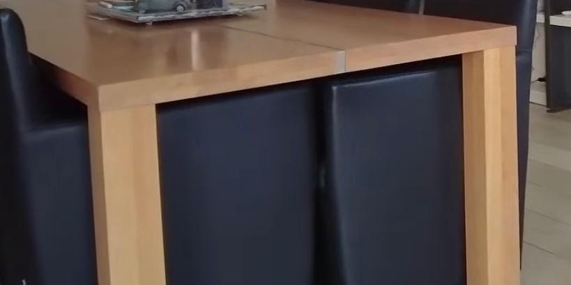 Bert Plantagie Eetkamertafel - evt brengen zie tekst, Ophalen, Eikenhout, 200 cm of meer, 50 tot 100 cm