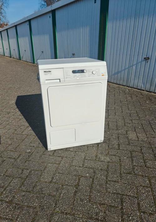 Miele T8823C condensdroger 7kg zo goed als nieuw., Witgoed en Apparatuur, Wasdrogers, Zo goed als nieuw, Condens, Voorlader, 6 tot 8 kg