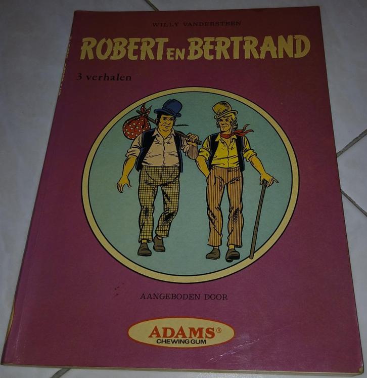 Robert en Bertrand (reclame/ Adams chewing gum), Boeken, Stripboeken, Zo goed als nieuw, Meerdere stripboeken, Ophalen