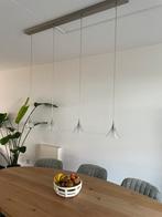 RVS hanglamp Masterlight Caterina 4 punts led-verlichting, Huis en Inrichting, Lampen | Hanglampen, Ophalen, Gebruikt, 75 cm of meer