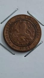 1 cent 1881 Wilhelmina/ Willem III., Postzegels en Munten, Munten | Nederland, Ophalen of Verzenden, Koning Willem III, 1 cent