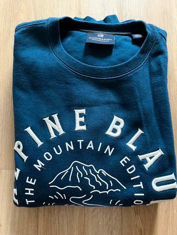 Scotch & Soda trui / sweatshirt: blauw / maat: M beschikbaar voor biedingen