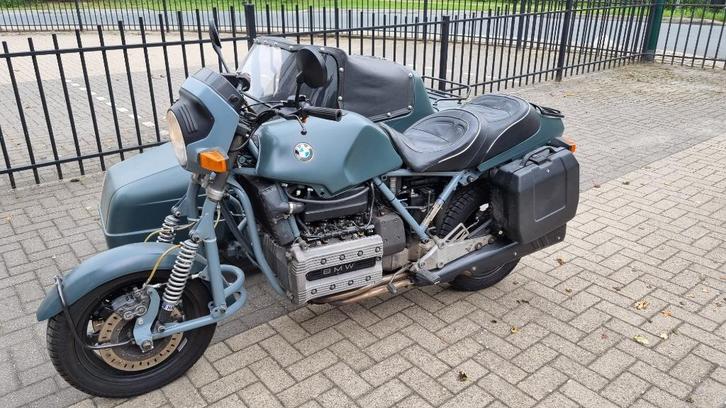 BMW K100 EML zijspan, Motoren, Motoren | Zijspanmotoren, meer dan 35 kW, 4 cilinders, Cardan-aandrijving, Ophalen