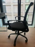 Ergonomic Office Chair with Mesh Back- Ideal for Home Office, Ophalen, Gebruikt, Zwart, Bureaustoel