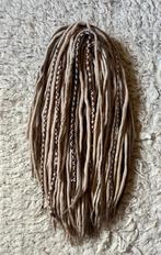 Splinternieuwe  blond/bruine wol dread set nu voor 165€, Sieraden, Tassen en Uiterlijk, Uiterlijk | Haarverzorging, Ophalen of Verzenden
