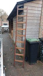 houten ladder 2.35m, Doe-het-zelf en Verbouw, Ladders en Trappen, Ophalen, Gebruikt, Ladder, 2 tot 4 meter