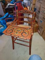 Vintage beschilderde Hindeloopen kinderstoel, Ophalen