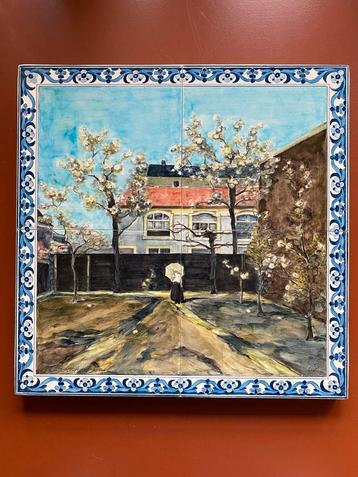 Tegel tableau Cees van Leeuwen beschikbaar voor biedingen