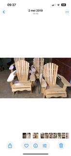 Houten Tuinstoelen - Nieuw!, Ophalen of Verzenden, Nieuw, Hout