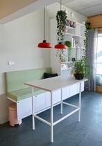 Stevige hoge tafel / bar, Huis en Inrichting, Tafels | Statafels, Ophalen, Zo goed als nieuw