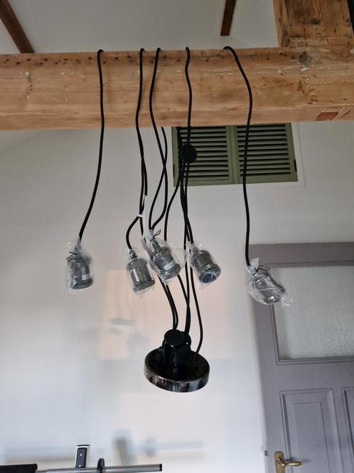 Moderne Fuga Hanglampenset (5 stuks)., Huis en Inrichting, Lampen | Hanglampen, Nieuw, Minder dan 50 cm, Ophalen of Verzenden