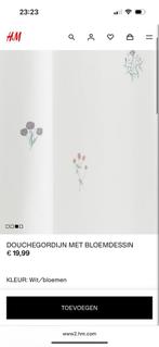 GEZOCHT! Hm douchegordijn bloemetjes, Huis en Inrichting, Stoffering | Behang, Ophalen of Verzenden