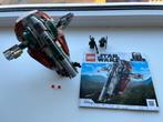 LEGO 75312 Boba Fett's Starship, Ophalen of Verzenden, Zo goed als nieuw, Complete set, Lego