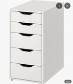 Ikea kast Alex wit nog in doos, Ophalen, Minder dan 50 cm, 5 laden of meer, Nieuw
