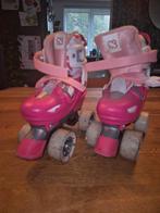 Nijdam Roze rolschaatsen maat29/ 32, Ophalen of Verzenden, Verstelbaar, Gebruikt, Dames