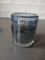 DutZ cilinder Bubbles waxinelichthouder, Overige materialen, Ophalen of Verzenden, Zo goed als nieuw, Grijs