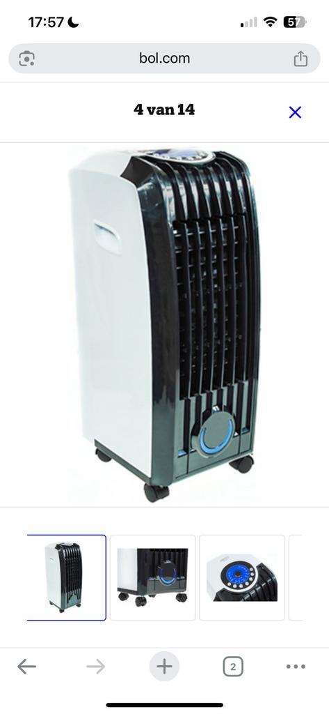 Air cooler, Witgoed en Apparatuur, Ventilatoren, Zo goed als nieuw, Ophalen of Verzenden