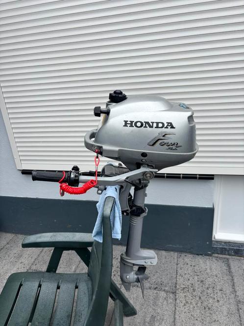 # Nette Goed Lopende Honda 2 Pk 4 Takt Kortstaart  #, Watersport en Boten, Bootonderdelen, Zo goed als nieuw, Motor en Techniek