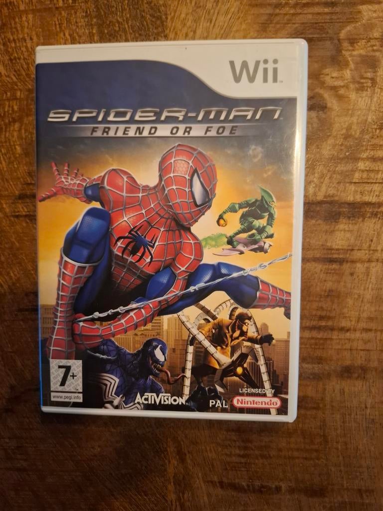Spider-Man: Friend or Foe - Nintendo Wii, Avontuur en Actie, Gebruikt, 2 spelers, Eén computer