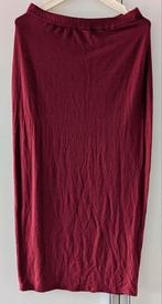 Boohoo Bordeaux Rode Rok | Stretch | Maat 34, Kleding | Dames, Rokken, Boohoo, Ophalen of Verzenden, Maat 34 (XS) of kleiner, Gedragen