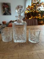Whisky kataf met 2 bijpassende glazen, Ophalen of Verzenden, Zo goed als nieuw