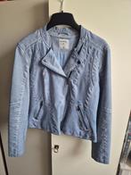 Lichtblauw nepleren jasje van Sandwich maat 38, Maat 38/40 (M), Blauw, Ophalen of Verzenden, Jasje