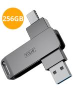 Rolio USB Stick SSD 256GB - USB C & USB A, Ophalen of Verzenden, Nieuw, Rolio, 256 GB