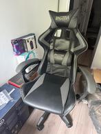 gaming stoel, Huis en Inrichting, Bureaustoelen, Gebruikt, Zwart, Ophalen of Verzenden, Gaming bureaustoel