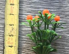 Poppenhuis plantje met oranje besjes, Ophalen, Zo goed als nieuw, Poppenhuis