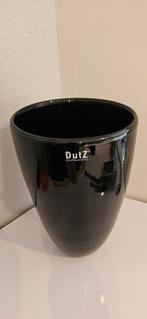 Dutz vaas zwart, Zwart, Ophalen of Verzenden, Minder dan 50 cm, Glas