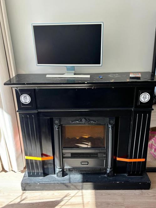Haard Tv Tafel / Fireplace Tv stand, Huis en Inrichting, Haarden, Ophalen of Verzenden