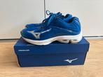 Blauwe Mizuno volleybal schoenen maat 38, Sport en Fitness, Volleybal, Ophalen of Verzenden, Gebruikt, Schoenen