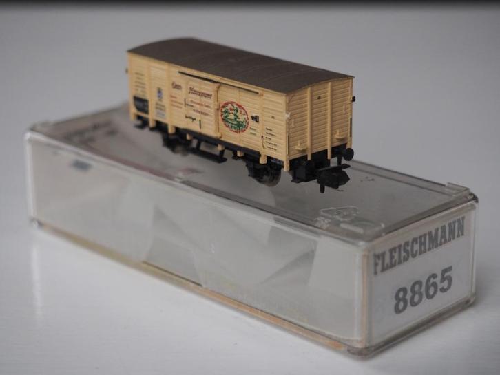 Bayerse wagon "Fleischmann"., Hobby en Vrije tijd, Modeltreinen | N-Spoor, Zo goed als nieuw, Wagon, Gelijkstroom, Fleischmann