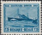België 1946 - OBP 725 - Maildienst Oostende-Dover, Postzegels en Munten, Scheepvaart, Frankeerzegel, Ophalen of Verzenden, Postfris