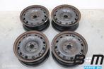 Set 15 inch stalen velgen Polo 6R / 6C 6C0601027, Auto-onderdelen, Banden en Velgen, Gebruikt, Velg(en)
