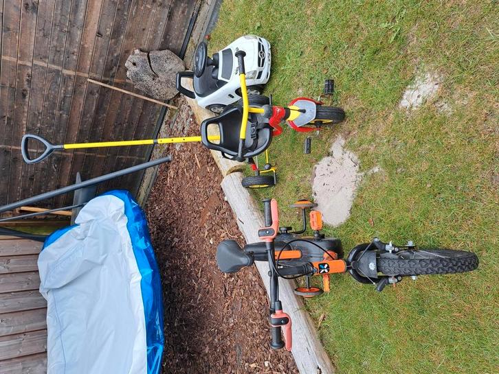 Kinderfietsen decathlon en puky en loopauto mercedes, Fietsen en Brommers, Fietsen | Kinderfietsjes, Gebruikt, Minder dan 16 inch