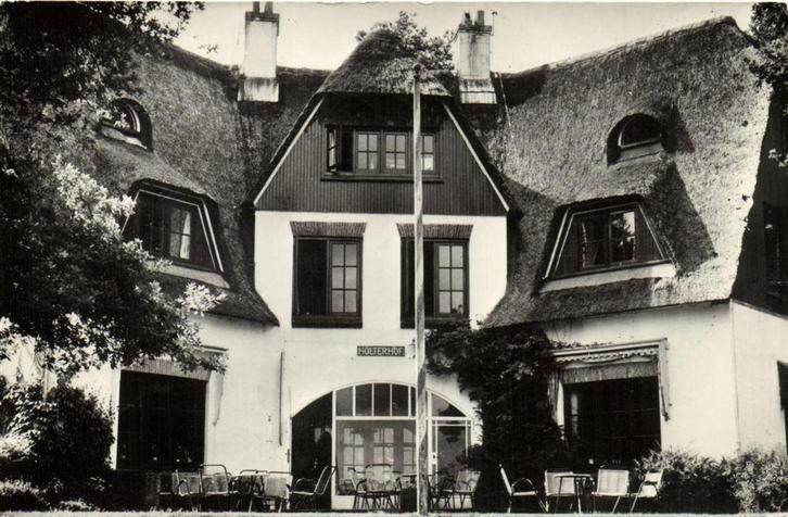 Huize Holterhof, Enschede - ongelopen, Verzamelen, Ansichtkaarten | Nederland, Ongelopen, Noord-Brabant, 1920 tot 1940, Ophalen of Verzenden