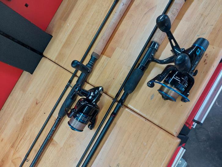 Feederset, Watersport en Boten, Hengelsport | Witvissen, Zo goed als nieuw, Werphengel, Ophalen