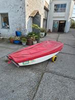 Optimist,  ook voor wedstrijd zeilnr 2888, Watersport en Boten, Open zeilboten, Ophalen, Geen motor, Gebruikt, Optimist